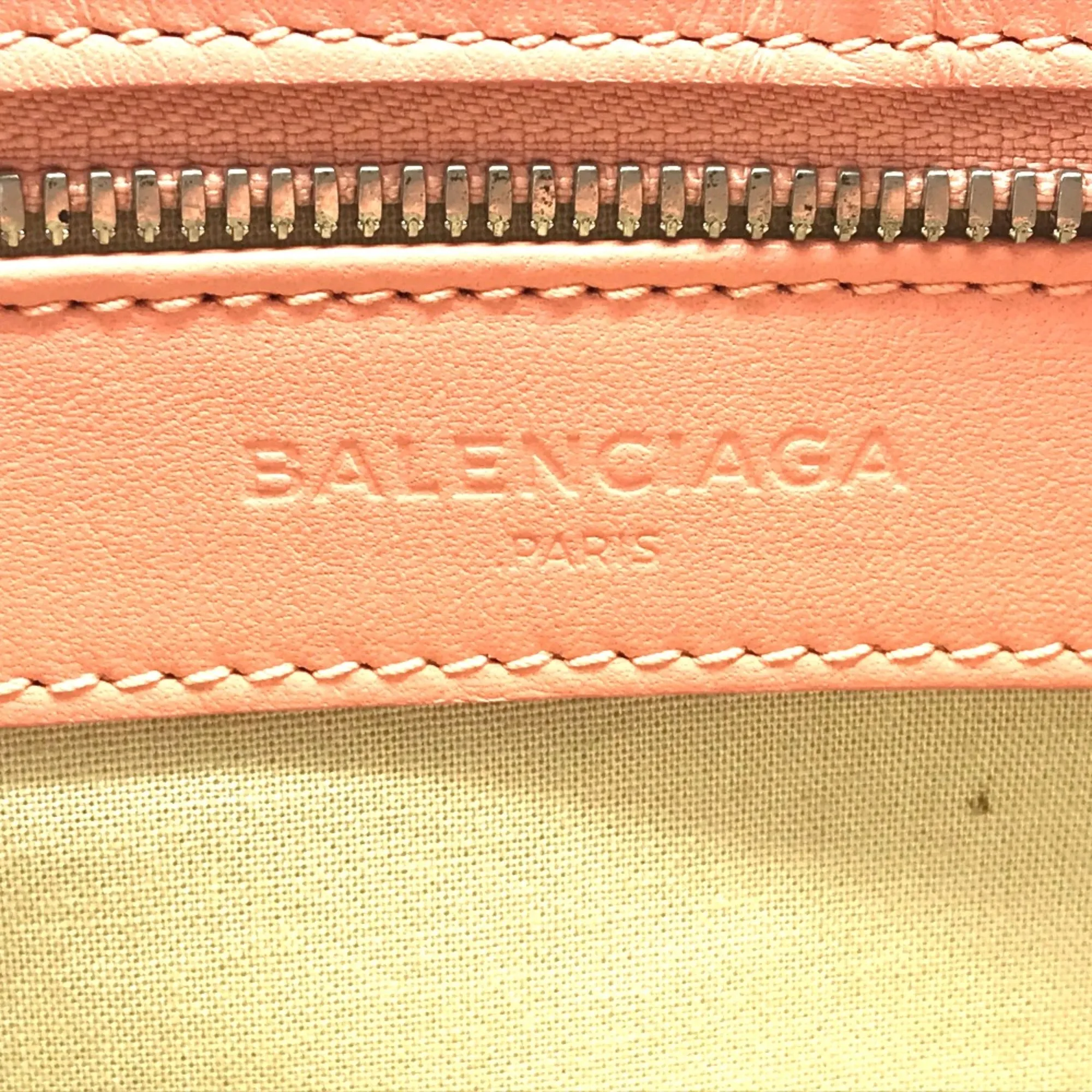 Balenciaga 410119 Men's Women's Bag Cluch Bag Clutch bag Natural x pink
