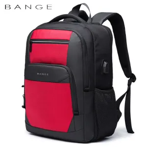 Beautiful Men's Bange Fashion Waterproof Technology Backpacks