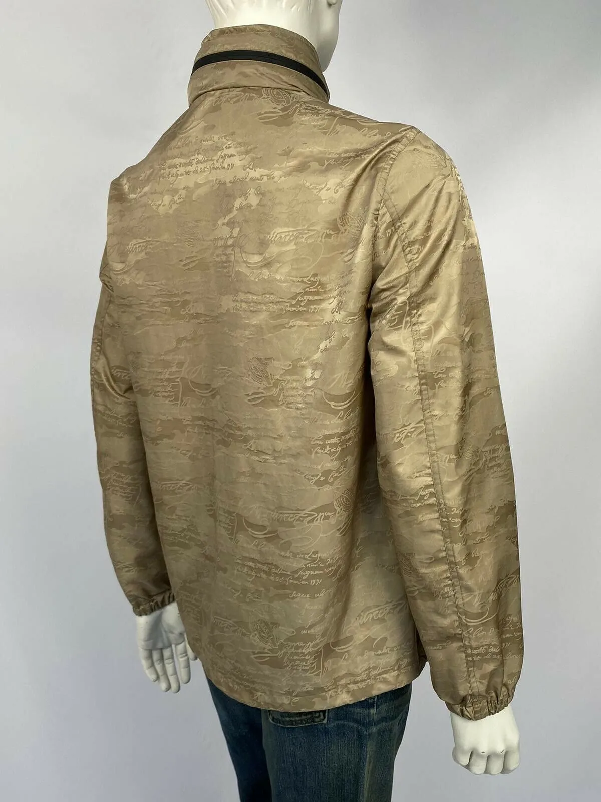 Bi-Material Scritto B-Way Blouson