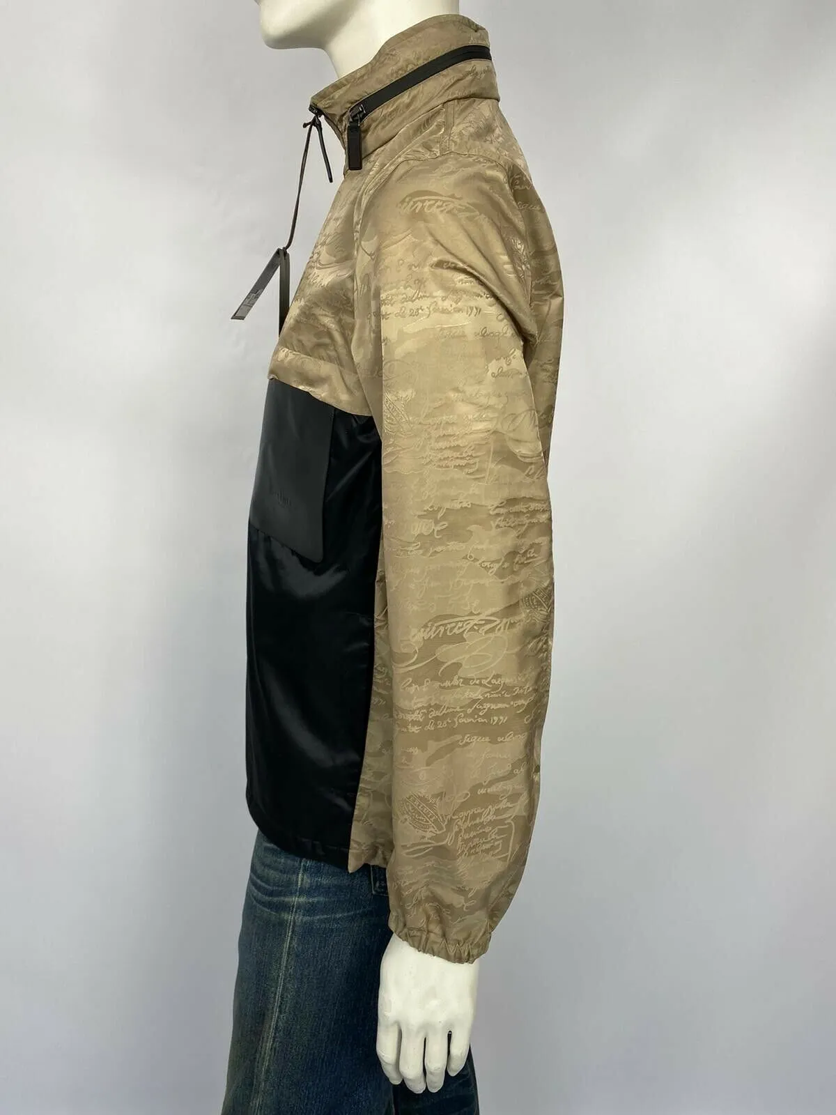 Bi-Material Scritto B-Way Blouson