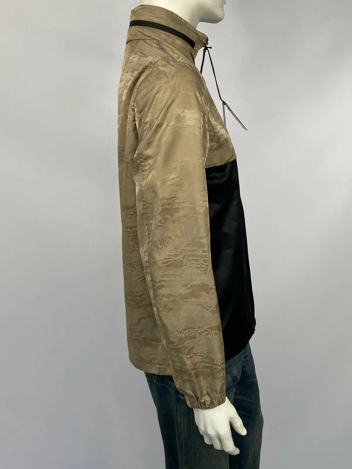 Bi-Material Scritto B-Way Blouson
