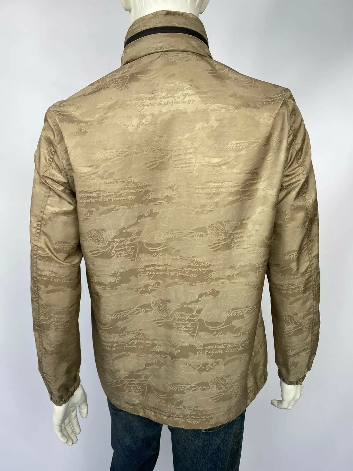 Bi-Material Scritto B-Way Blouson