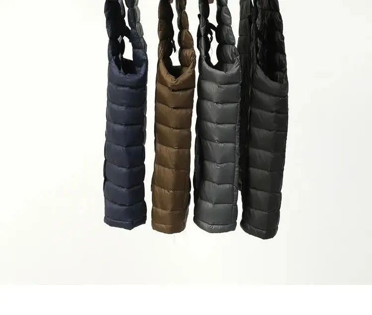 Clark & Co. Men's Down Vest – Lightweight Windproof Duck Down Puffer Jacket for Autumn & Winter (0-10℃ Rated)