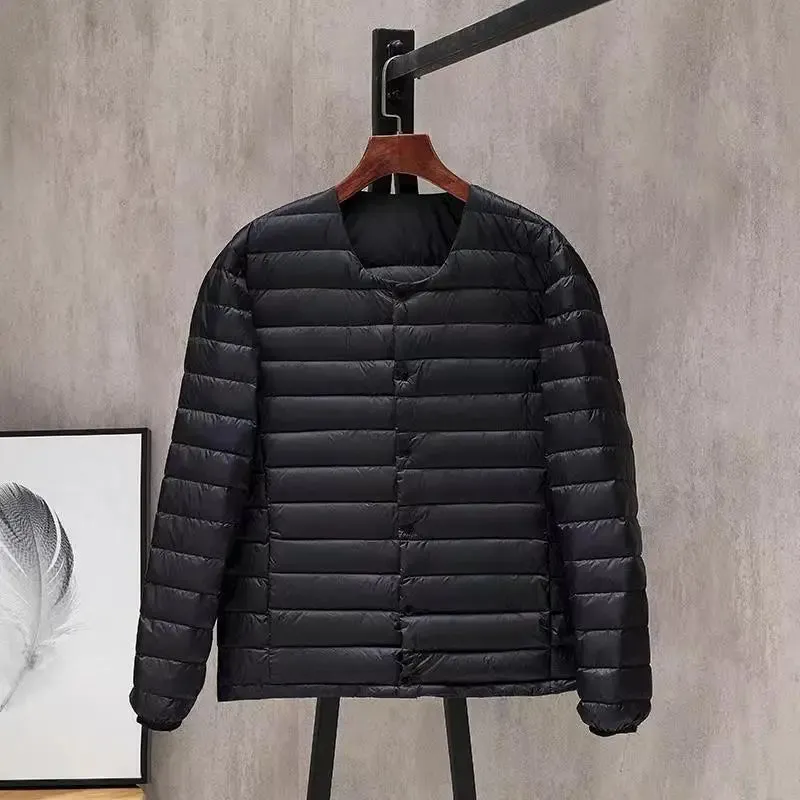 Clark & Co. Men's Down Vest – Lightweight Windproof Duck Down Puffer Jacket for Autumn & Winter (0-10℃ Rated)