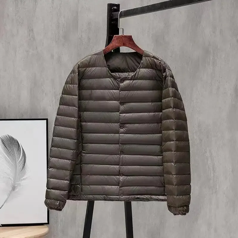 Clark & Co. Men's Down Vest – Lightweight Windproof Duck Down Puffer Jacket for Autumn & Winter (0-10℃ Rated)