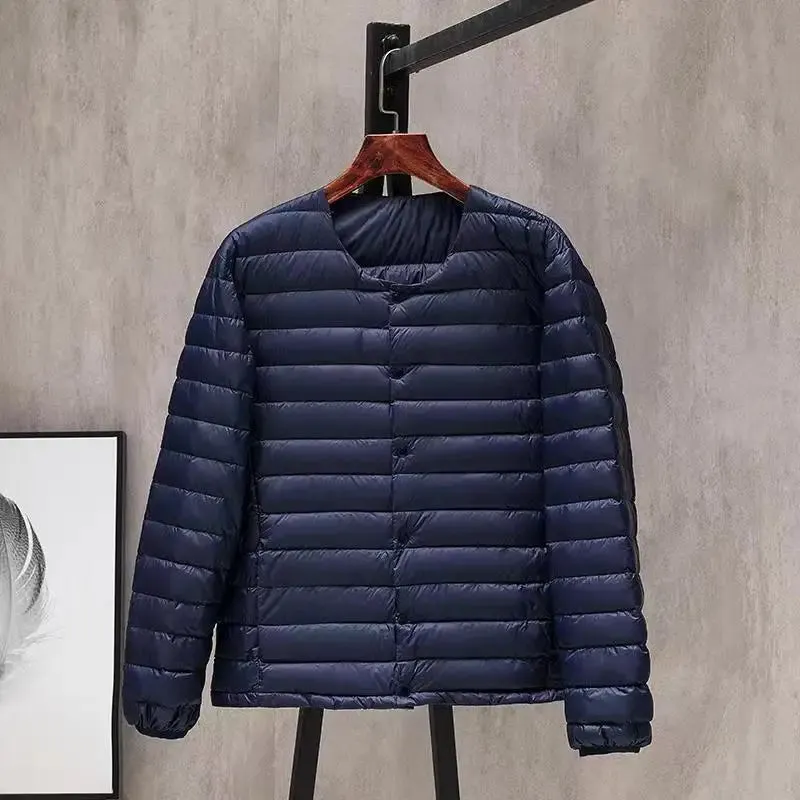 Clark & Co. Men's Down Vest – Lightweight Windproof Duck Down Puffer Jacket for Autumn & Winter (0-10℃ Rated)