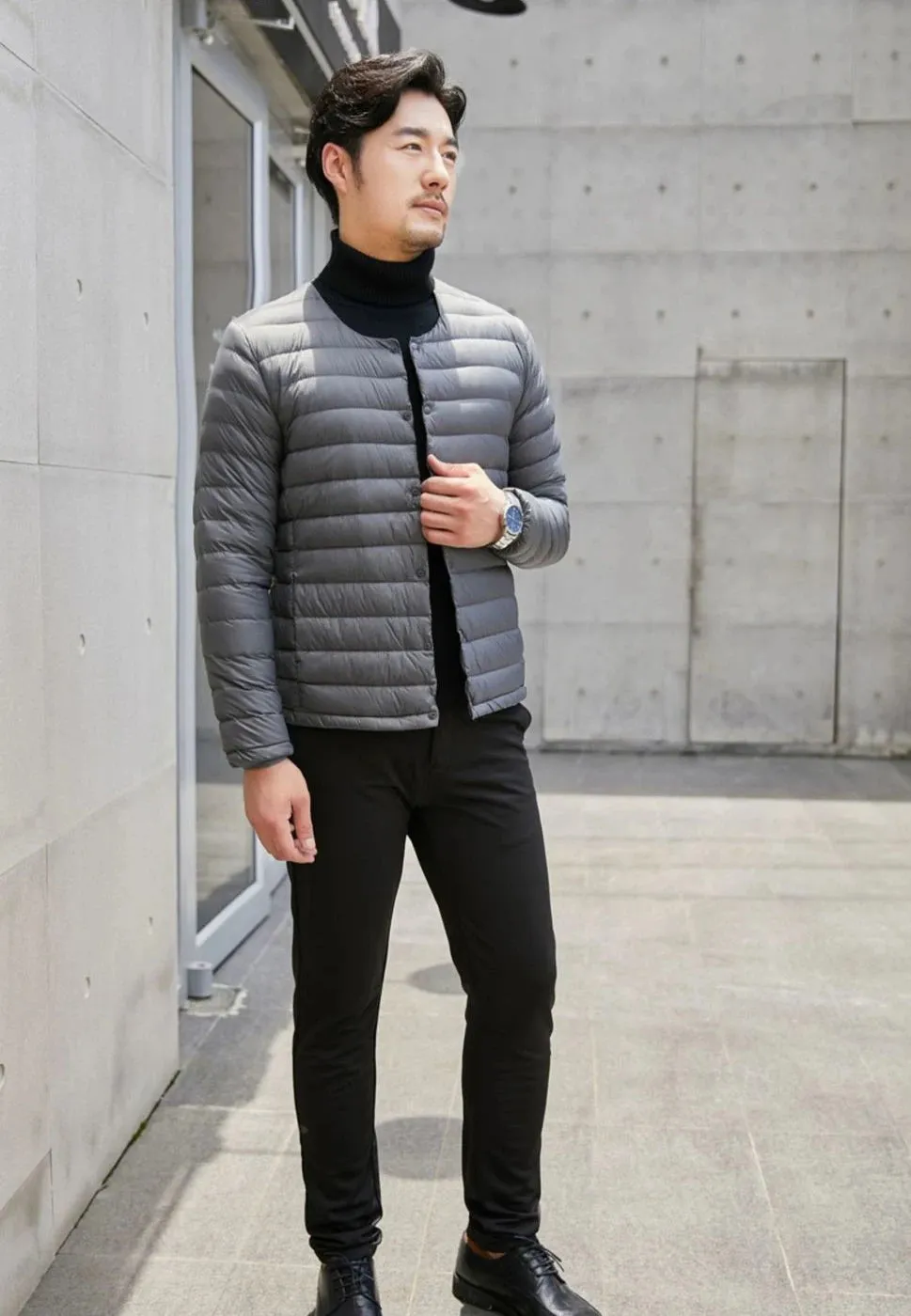 Clark & Co. Men's Down Vest – Lightweight Windproof Duck Down Puffer Jacket for Autumn & Winter (0-10℃ Rated)