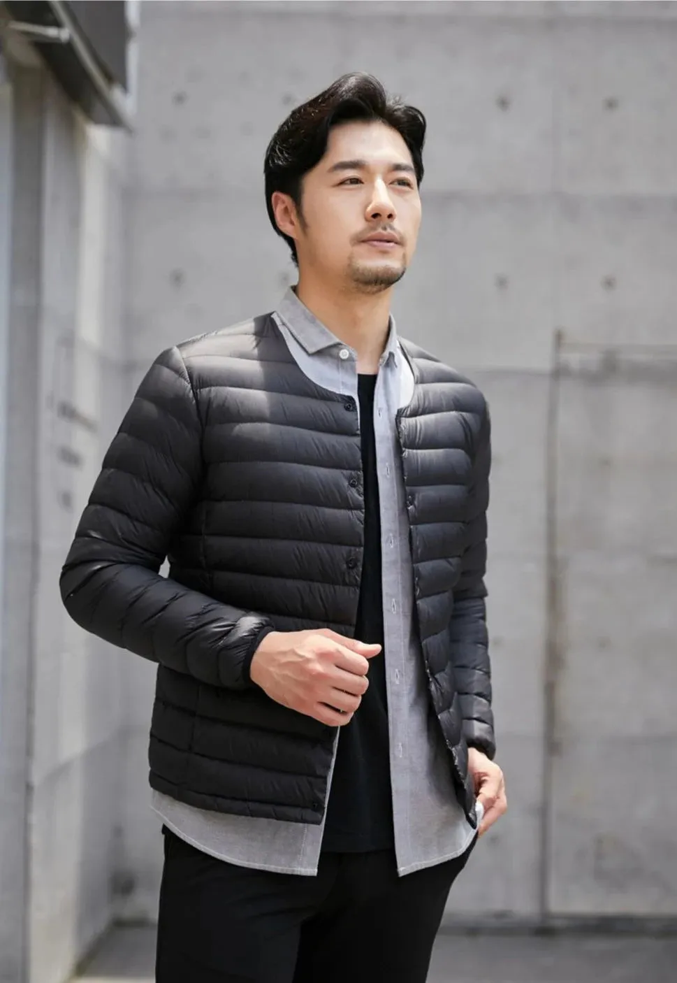 Clark & Co. Men's Down Vest – Lightweight Windproof Duck Down Puffer Jacket for Autumn & Winter (0-10℃ Rated)