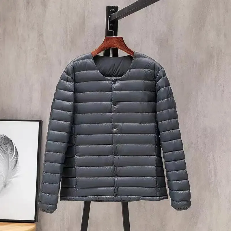 Clark & Co. Men's Down Vest – Lightweight Windproof Duck Down Puffer Jacket for Autumn & Winter (0-10℃ Rated)
