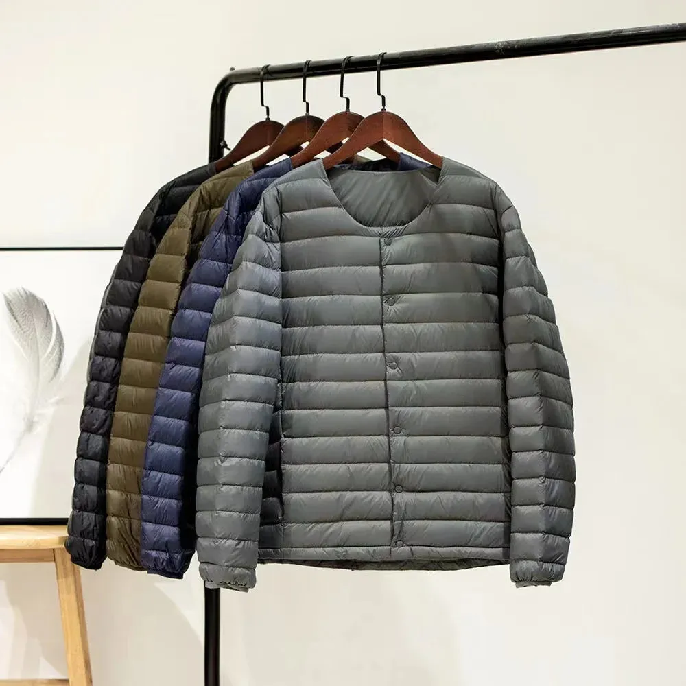 Clark & Co. Men's Down Vest – Lightweight Windproof Duck Down Puffer Jacket for Autumn & Winter (0-10℃ Rated)