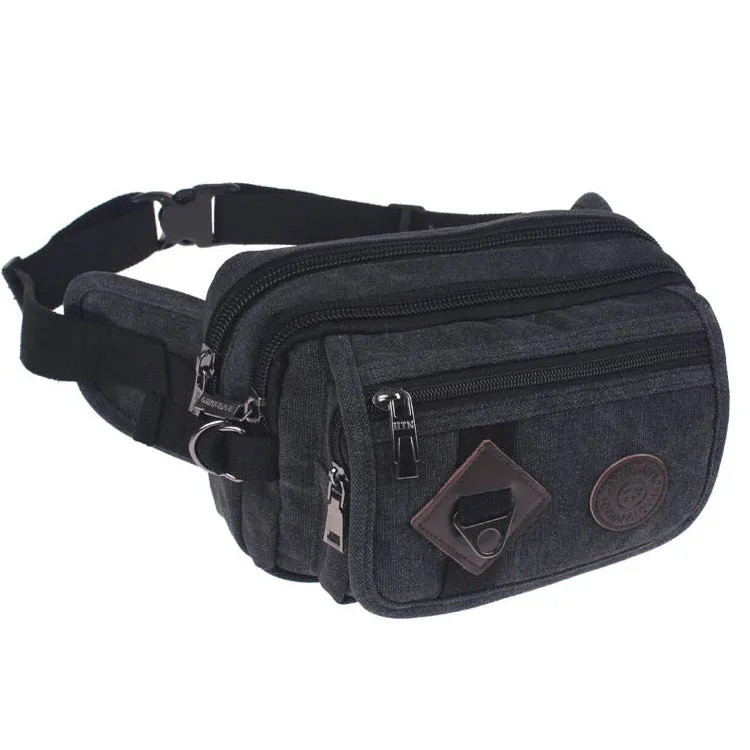 Glamorous Men's Canvas Cycling Personal Running Men's Chest Bags