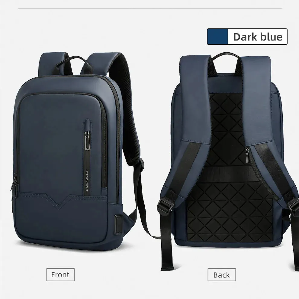 HcanKcan Business Backpack Men's 14 Inch Laptop BackPack Multifunction Waterproof light weight Bag Casual Backpacks For women
