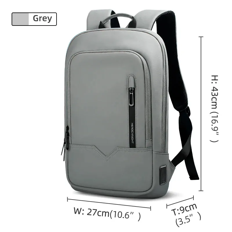 HcanKcan Business Backpack Men's 14 Inch Laptop BackPack Multifunction Waterproof light weight Bag Casual Backpacks For women