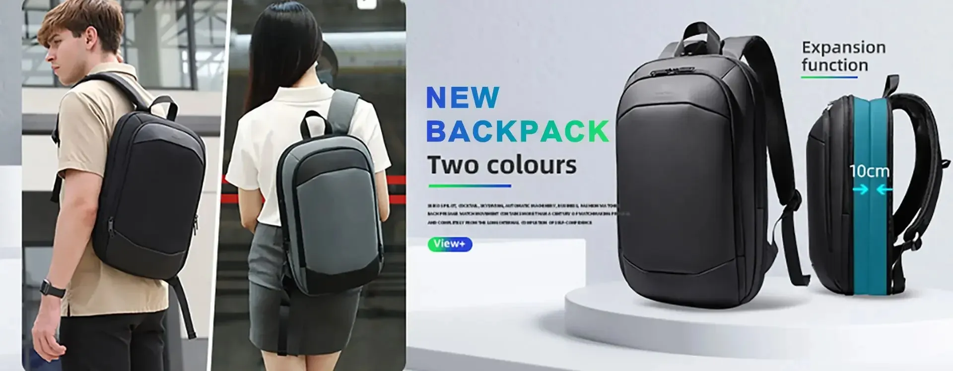 HcanKcan Business Backpack Men's 14 Inch Laptop BackPack Multifunction Waterproof light weight Bag Casual Backpacks For women