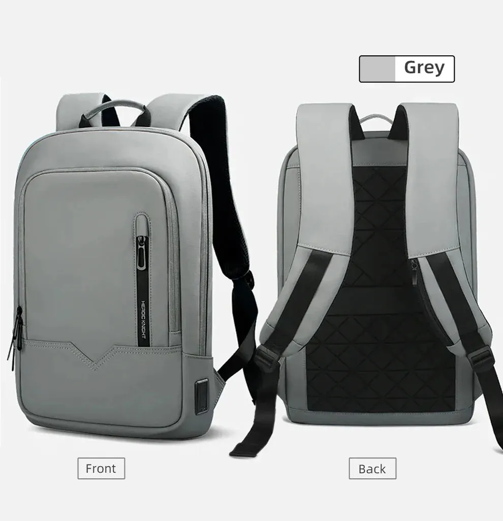 HcanKcan Business Backpack Men's 14 Inch Laptop BackPack Multifunction Waterproof light weight Bag Casual Backpacks For women