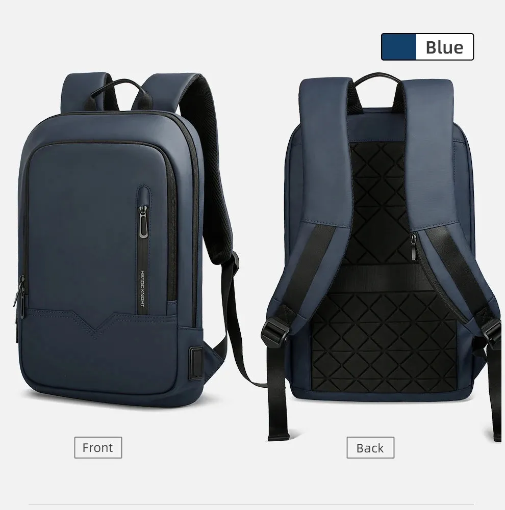 HcanKcan Business Backpack Men's 14 Inch Laptop BackPack Multifunction Waterproof light weight Bag Casual Backpacks For women