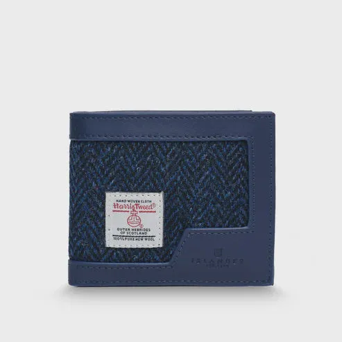 Islander | Men's Wallet Navy Herringbone