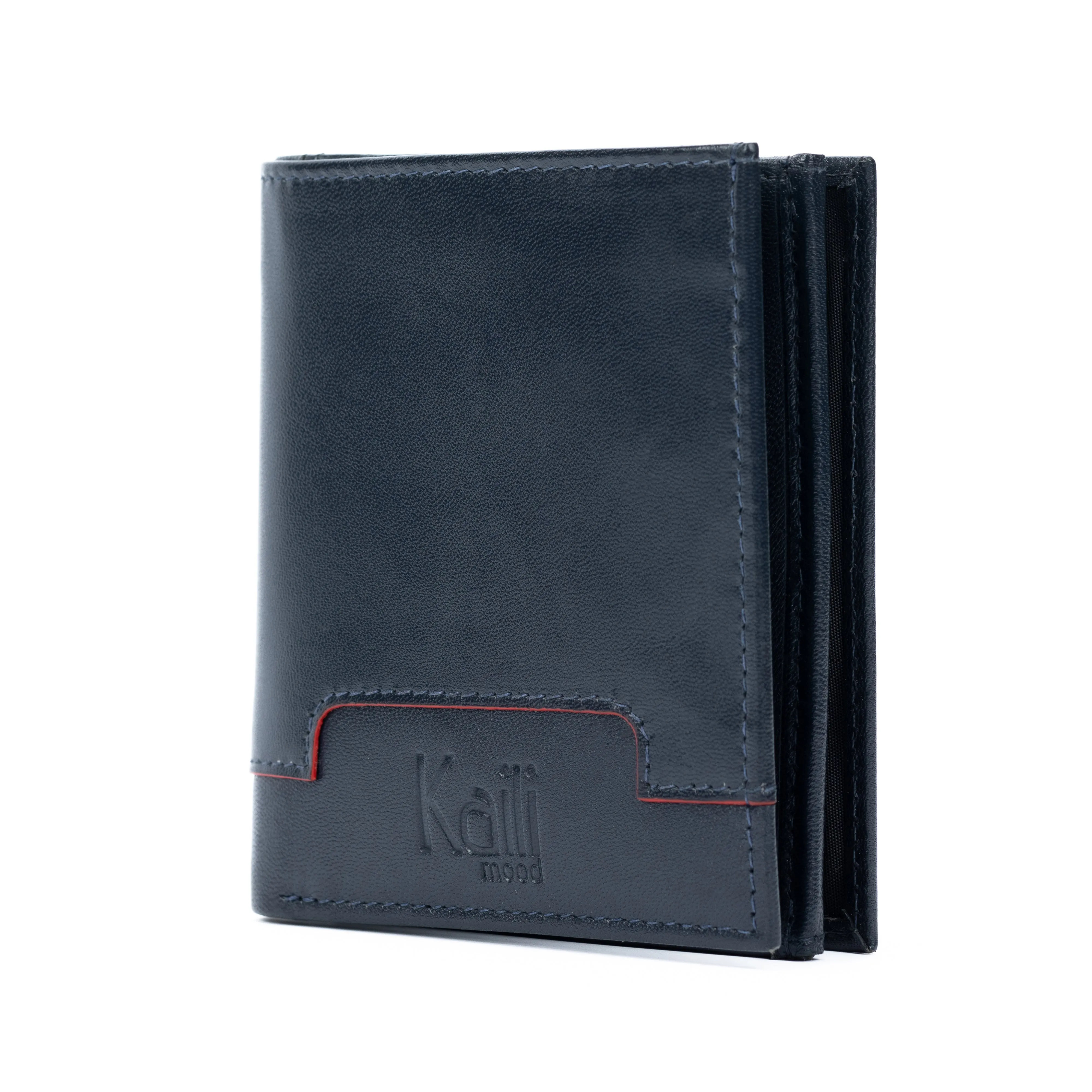 K11025DB | Genuine Leather Men's Wallet Col. Blue