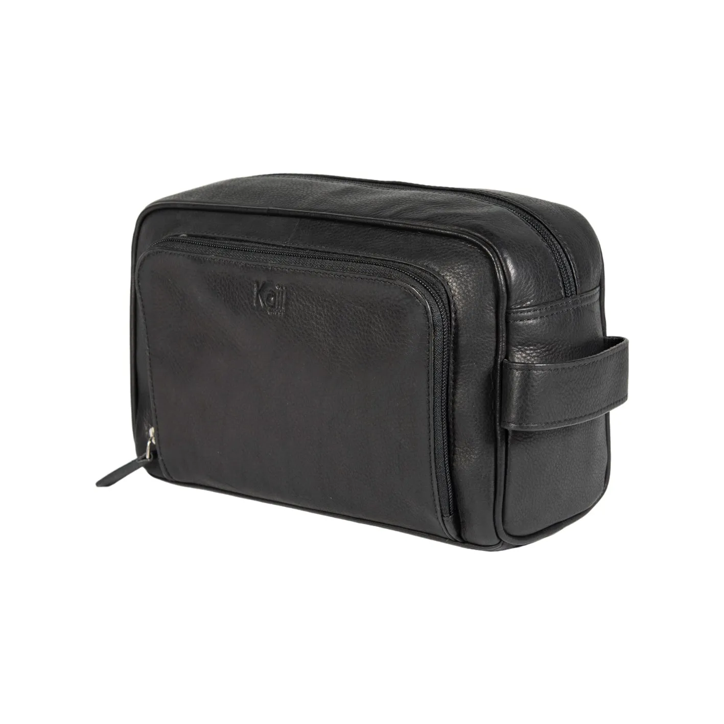 Kaili Leather Beauty Cosmetics case Black