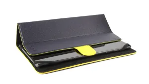 Kaili Leather Tablet Case Blue Yellow