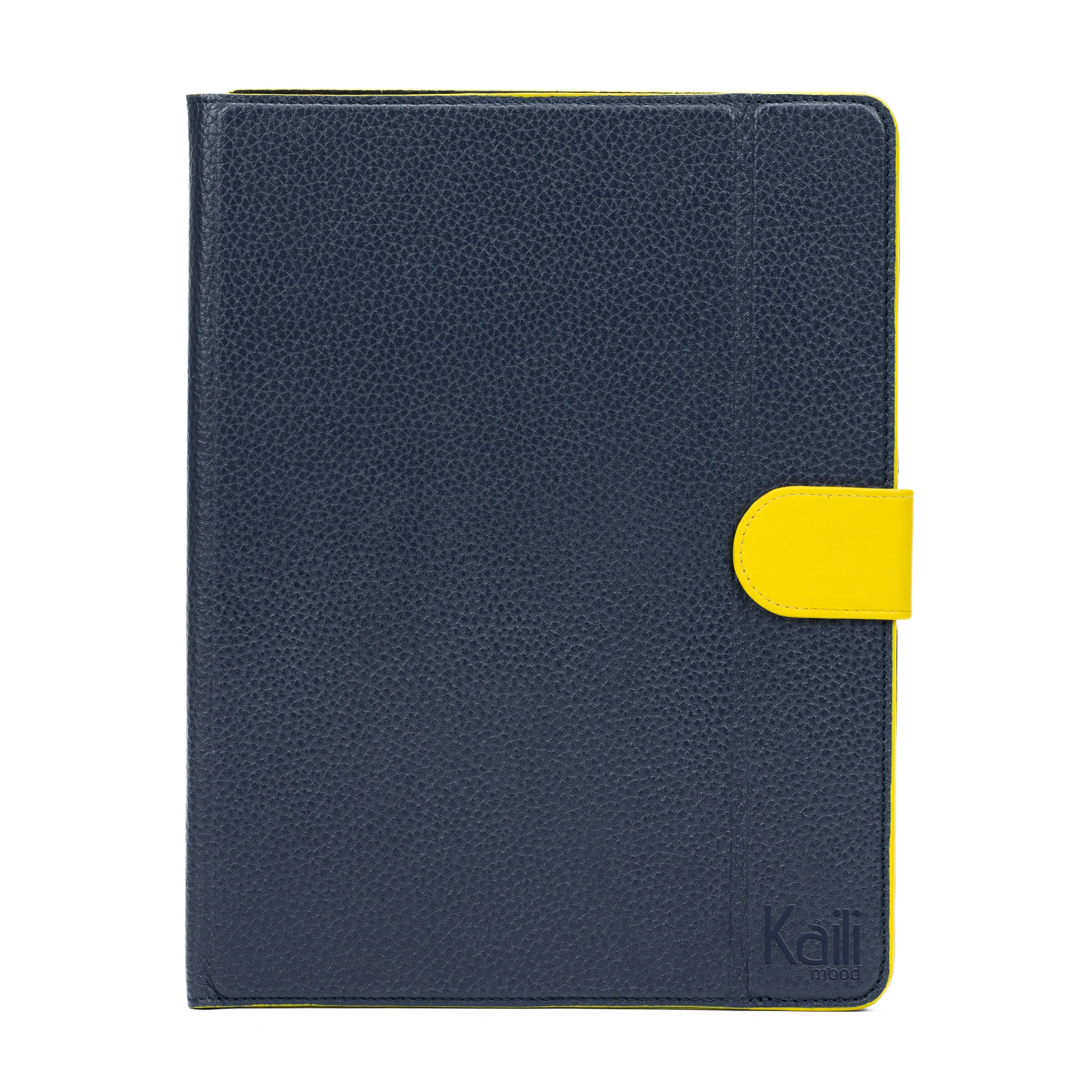 Kaili Leather Tablet Case Blue Yellow