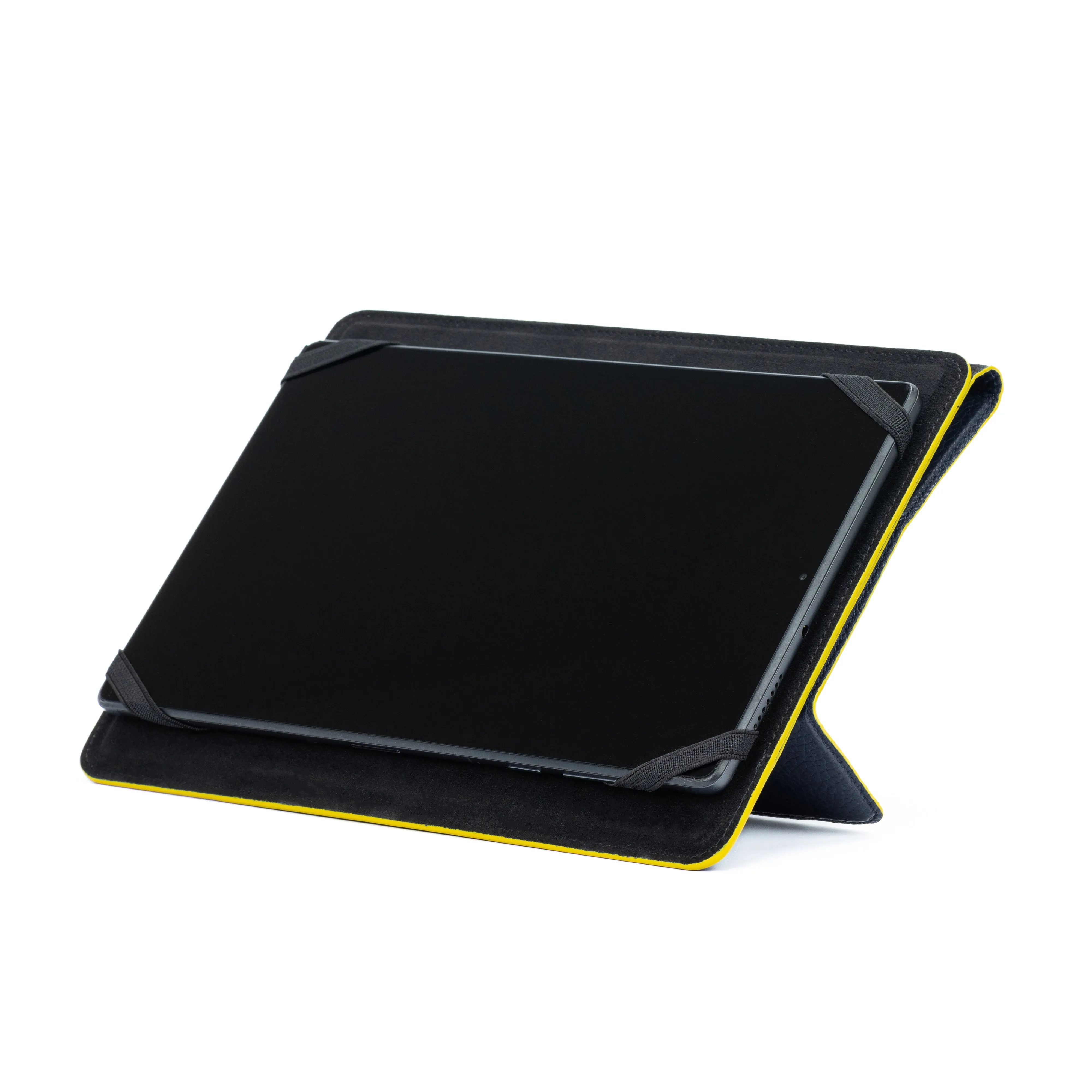 Kaili Leather Tablet Case Blue Yellow