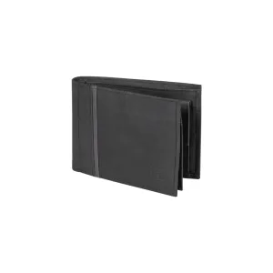 Kaili Men's Leather Wallet Black