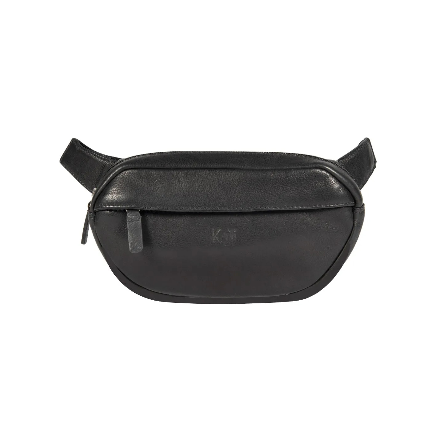 Kaili Waist Pouch Leather Black