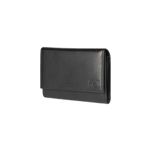 Kaili Women's leather wallet Black