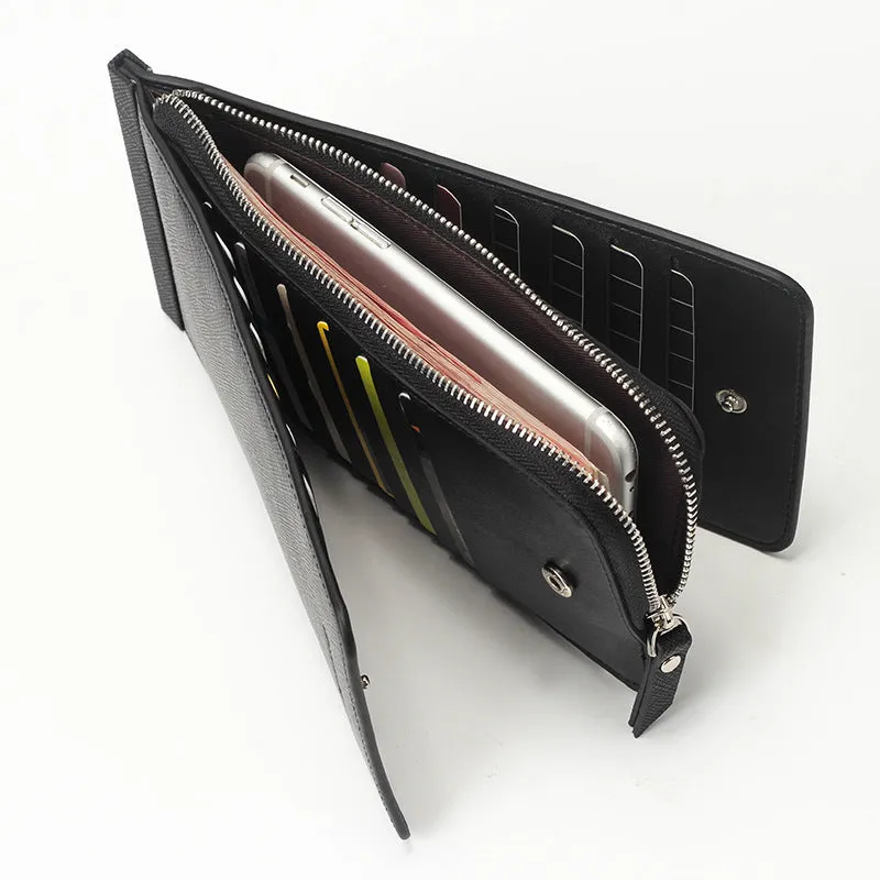 Korean style cross pattern mobile phone bag multifunctional wallet