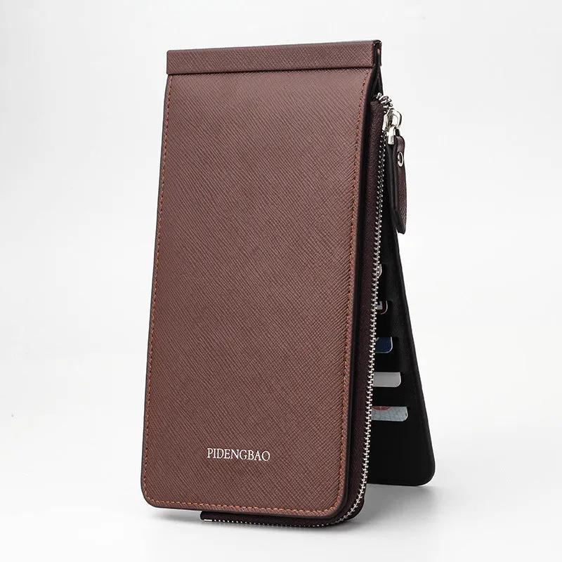 Korean style cross pattern mobile phone bag multifunctional wallet