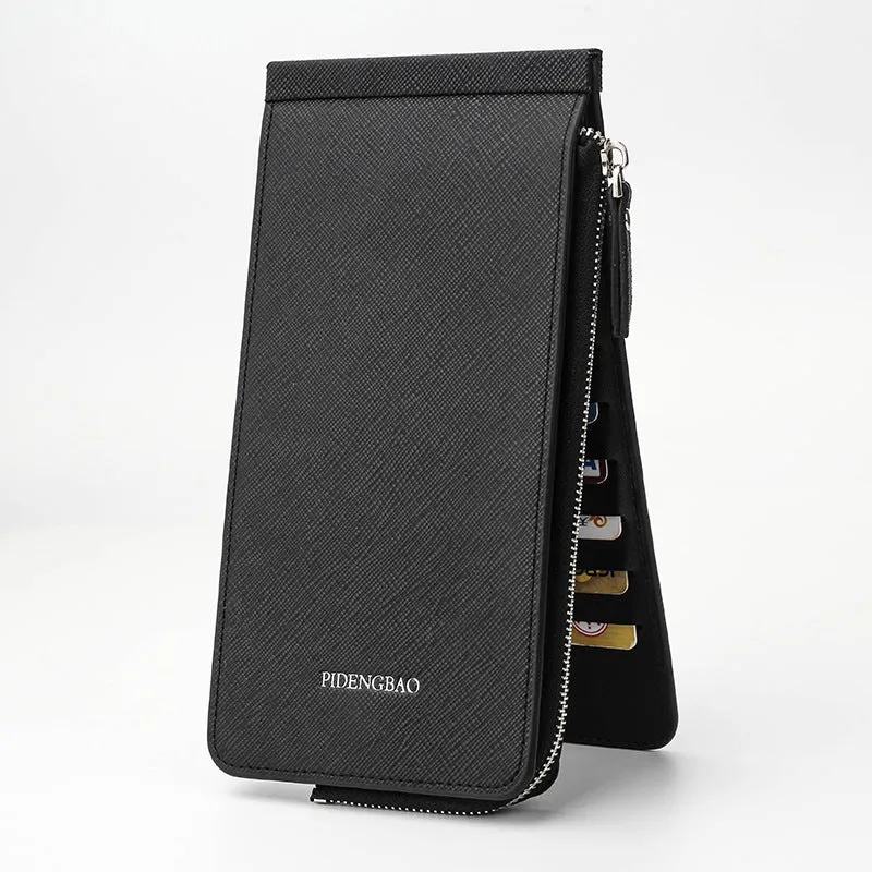Korean style cross pattern mobile phone bag multifunctional wallet