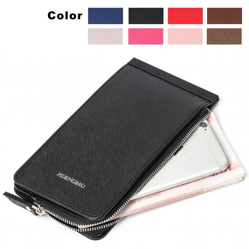 Korean style cross pattern mobile phone bag multifunctional wallet
