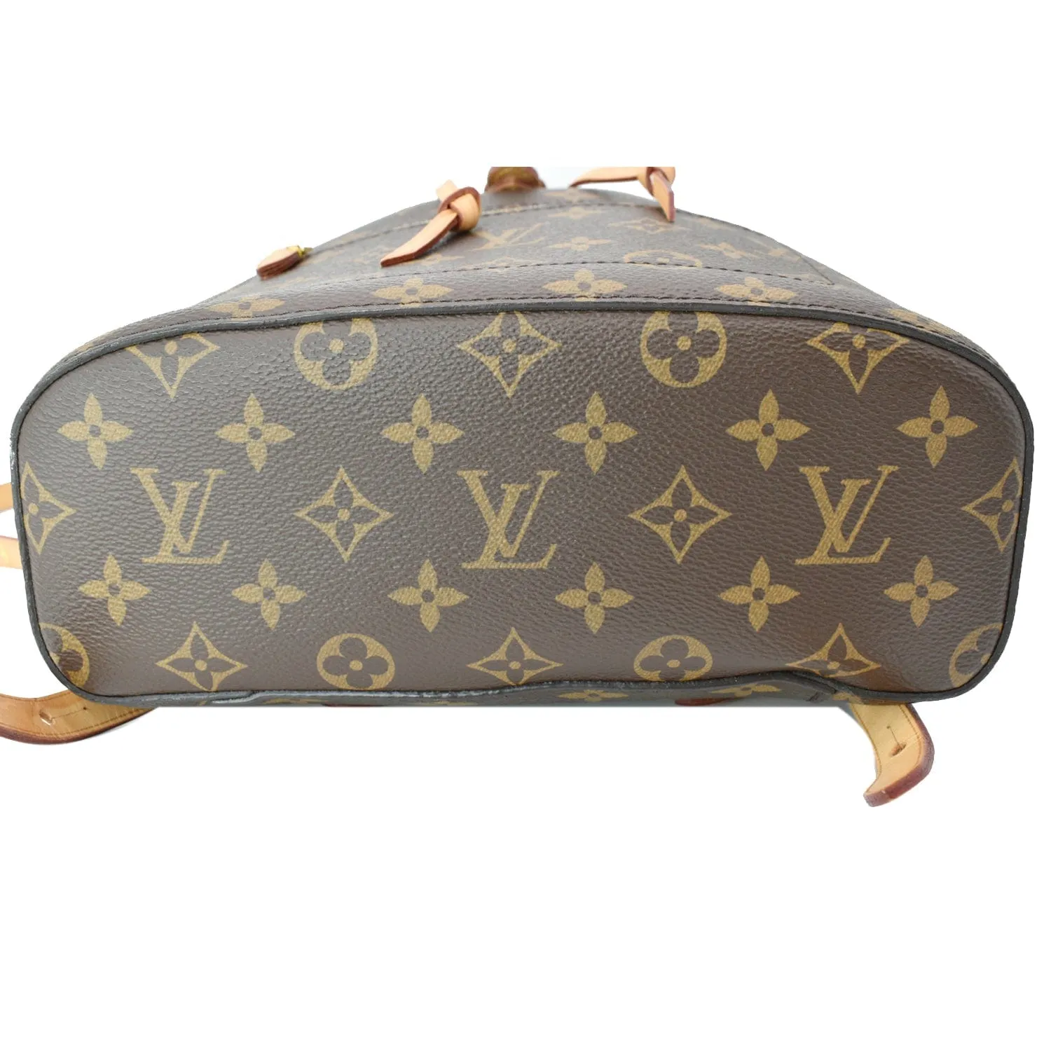 LOUIS VUITTON Montsouris NM Monogram Canvas Backpack Bag Brown