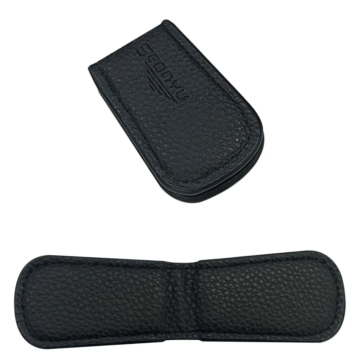 Magnet Leather Vintage First Layer Cowhide Strong Magnetic Men's Wallets