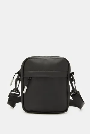Men Black Cross Body Bag