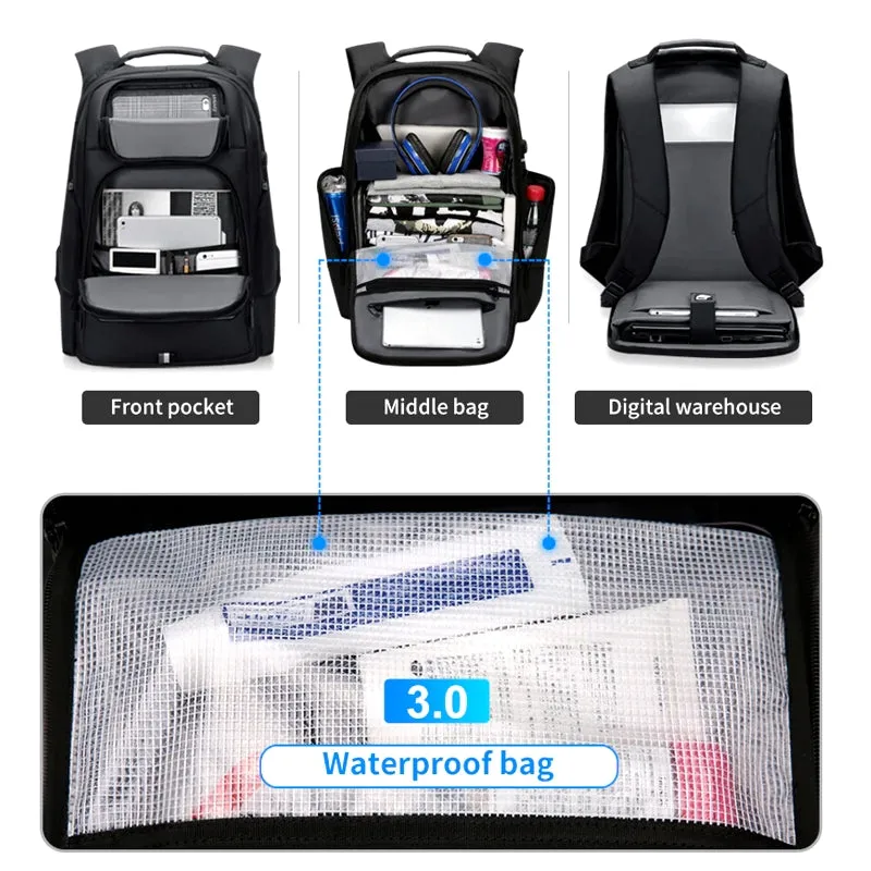 Men Laptop Backpack High Capacity