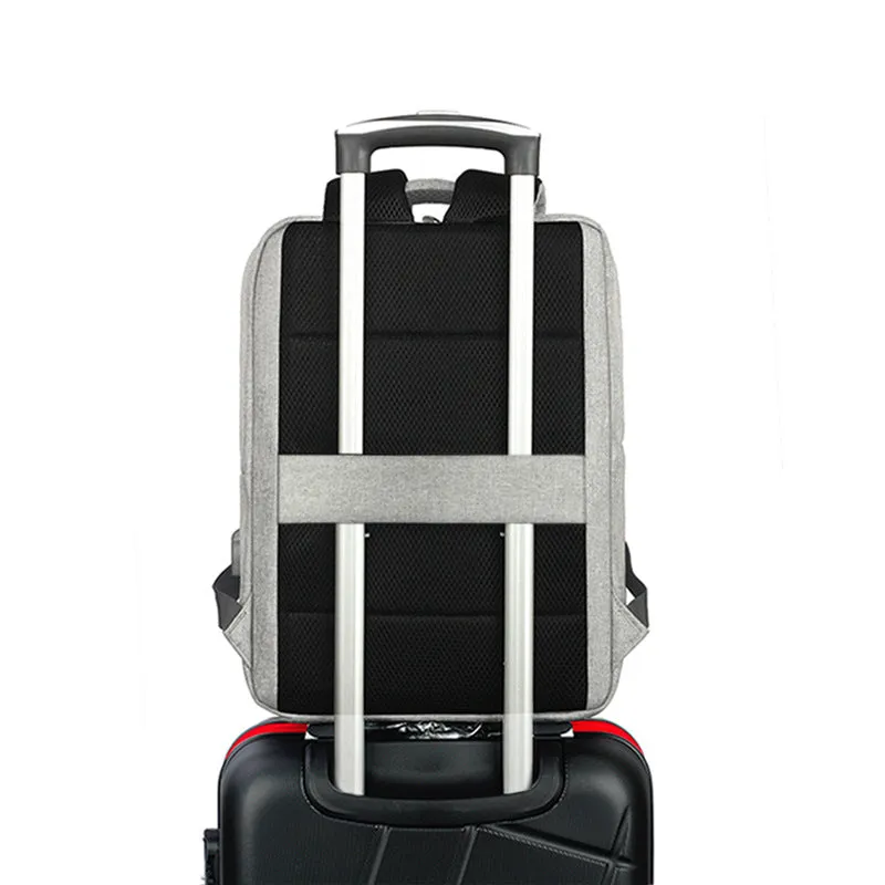 Men's Business Customized Printing Large Capacity Waterproof Backpacks