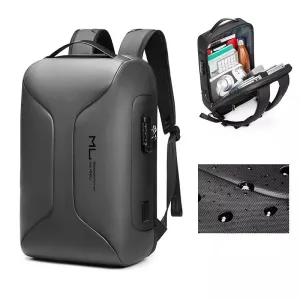 Men's Business Large Capacity Waterproof College Computer Backpacks