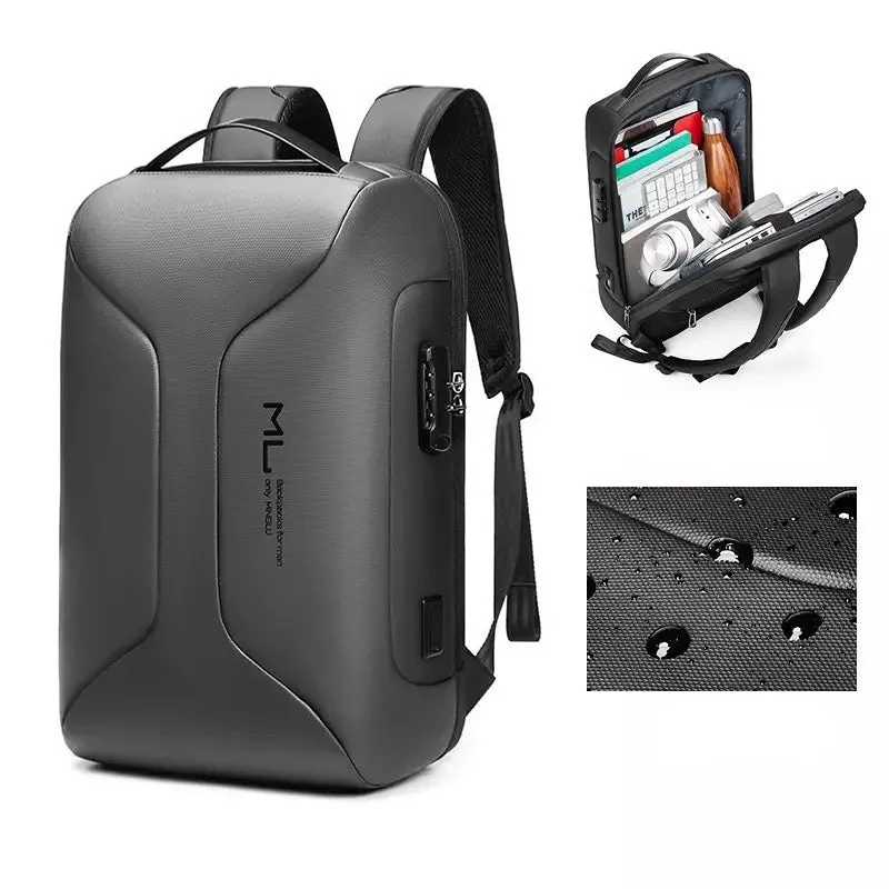 Men's Business Large Capacity Waterproof College Computer Backpacks