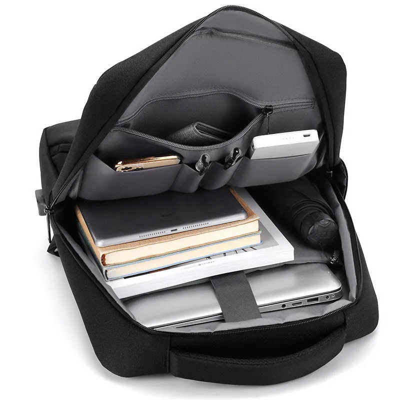 Men's Business Waterproof Fashion Traveling Multifunctional Computer Backpacks