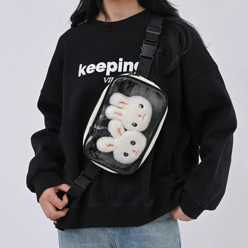 Men's Cartoon Female College Junior High Design Backpacks