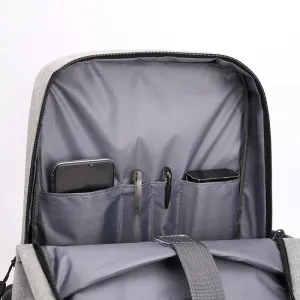 Men's Charging Business Large Capacity Computer Waterproof Backpacks