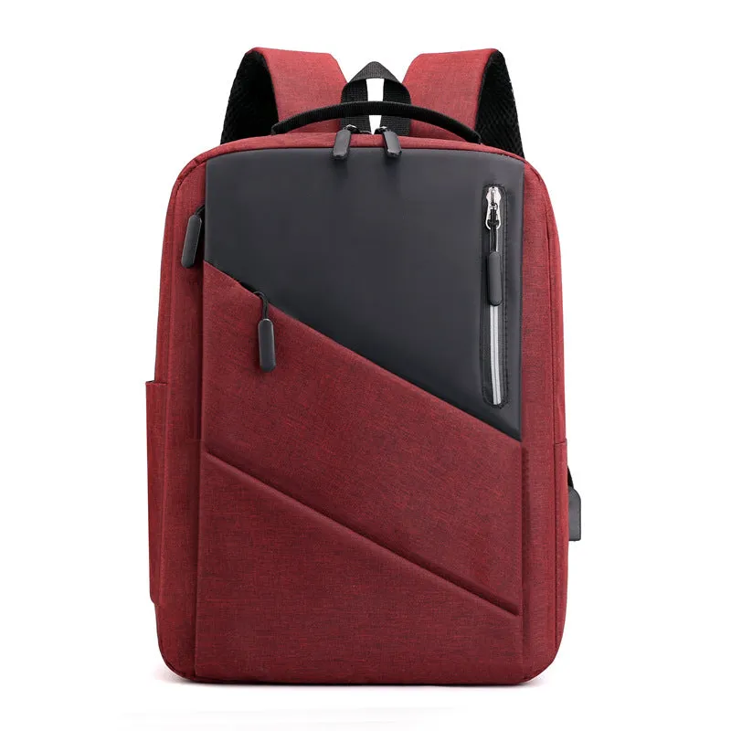 Men's Charging Business Large Capacity Computer Waterproof Backpacks