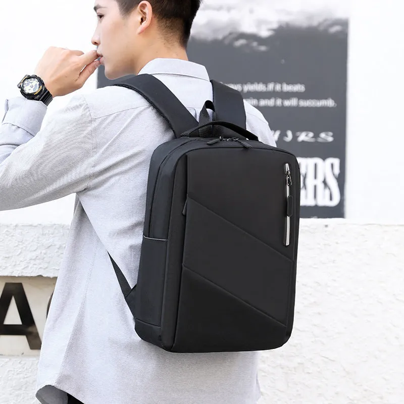 Men's Charging Business Large Capacity Computer Waterproof Backpacks