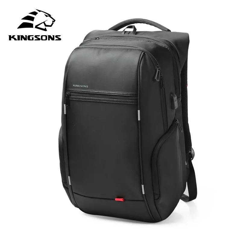 Men's Classic Simple National Fashion Rechargeable Backpacks