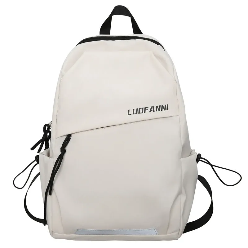 Men's Female College Trendy High Sense Portable Traveling Backpacks