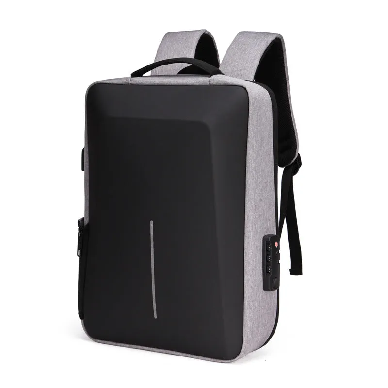 Men's Hard Shell Large Capacity Fashion Business Backpacks