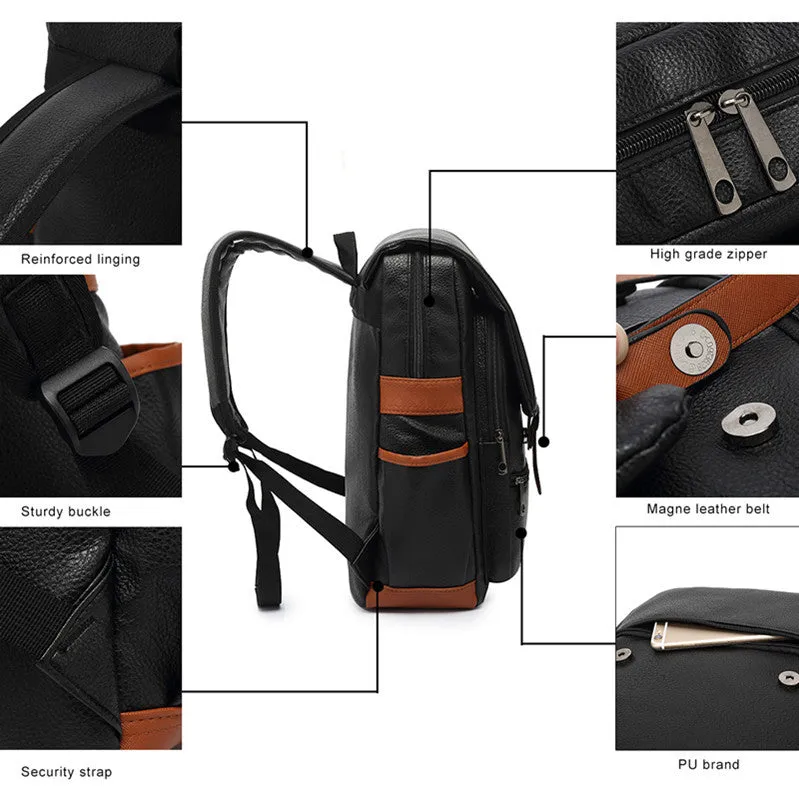 Men's High Female Large Capacity Male Oxford Backpacks