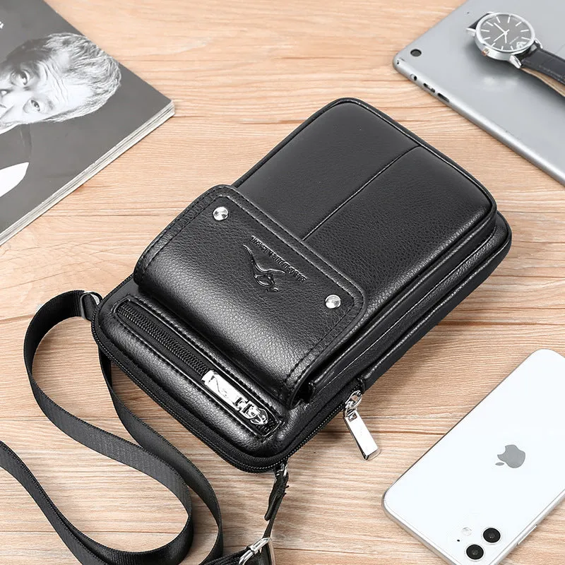 Men's Kangaroo Mobile Wear Large Capacity Men's Waist Packs